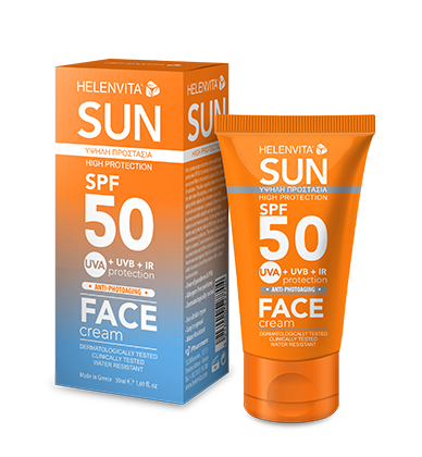 SUN FACE CREAM SPF50 - Helenvita